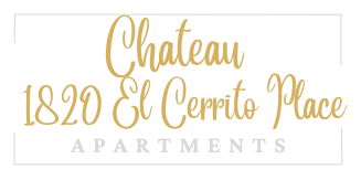 A sign for Chateau El Cerrito Place apartments.